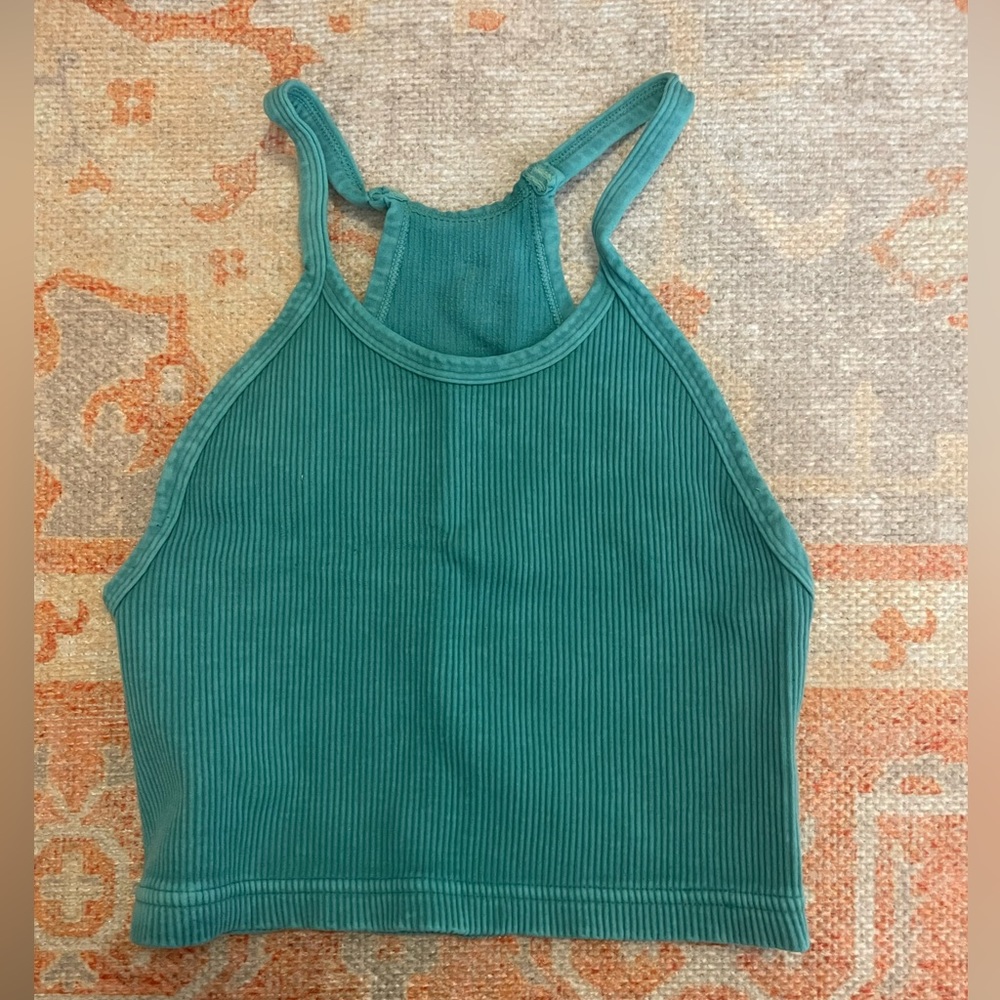 FREE PEOPLE MOVEMENT HAPPINESS RUNS CROP TANK